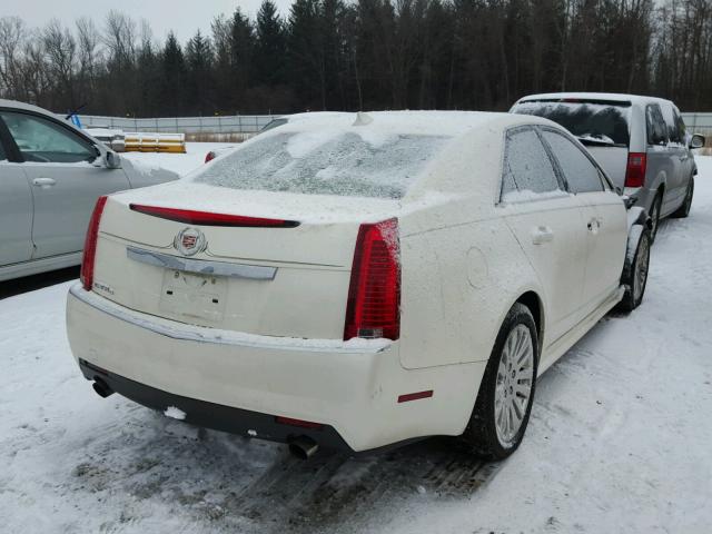 1G6DL5EG3A0113666 - 2010 CADILLAC CTS PERFOR WHITE photo 4