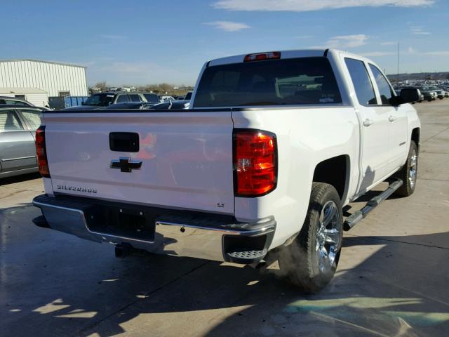 3GCPCREH0FG230408 - 2015 CHEVROLET SILVERADO WHITE photo 4