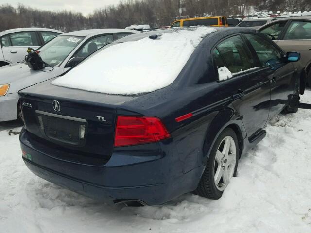 19UUA66235A069052 - 2005 ACURA TL BLUE photo 3