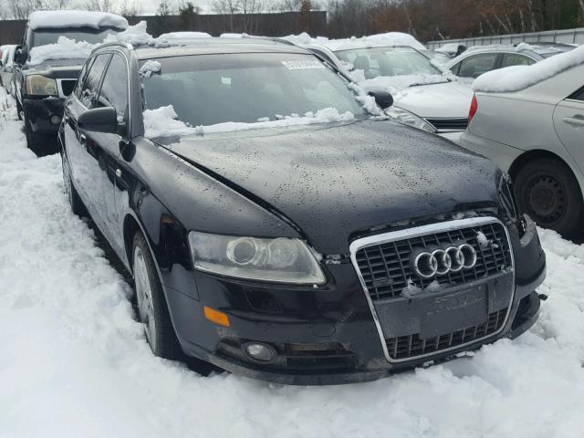 WAUKH74F98N176114 - 2008 AUDI A6 AVANT Q BLACK photo 1