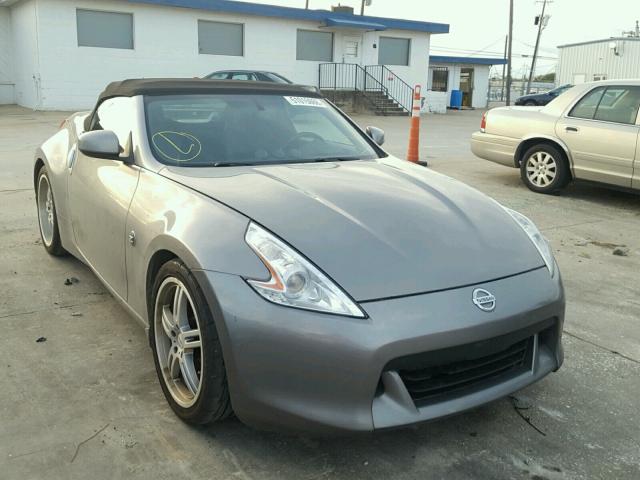 JN1AZ4FH6AM302744 - 2010 NISSAN 370Z GRAY photo 1