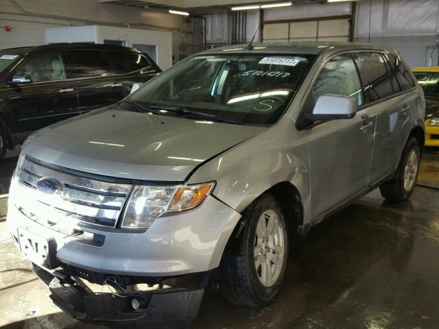 2FMDK48CX7BB26887 - 2007 FORD EDGE SEL GRAY photo 2