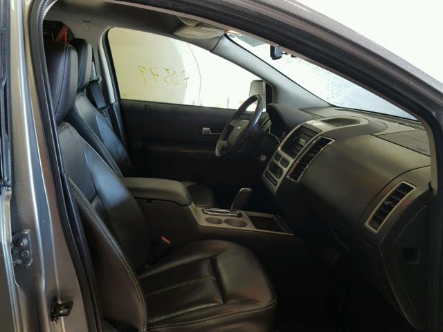 2FMDK48CX7BB26887 - 2007 FORD EDGE SEL GRAY photo 5