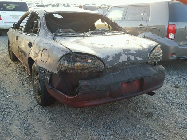 1G2WJ52K3VF244690 - 1997 PONTIAC GRAND PRIX Այրված լուսանկար 3