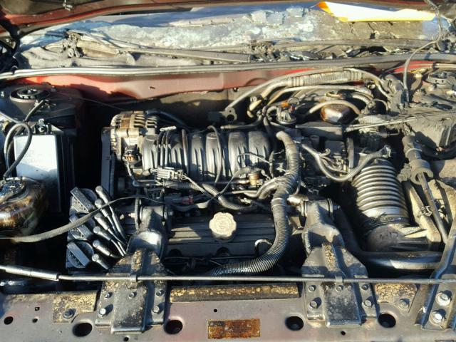 1G2WJ52K3VF244690 - 1997 PONTIAC GRAND PRIX Այրված լուսանկար 7