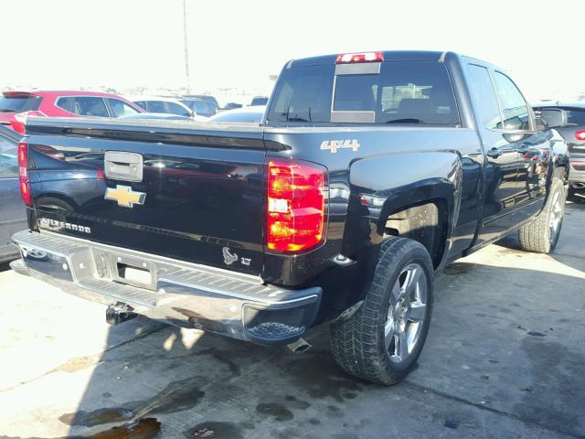 1GCVKREC5FZ247820 - 2015 CHEVROLET SILVERADO BLACK photo 4