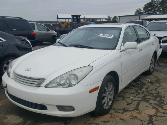 JTHBF30G120022404 - 2002 LEXUS ES 300 WHITE photo 2