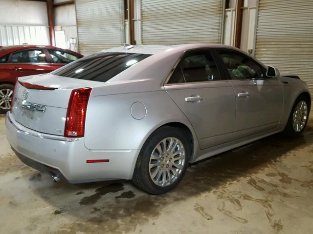 1G6DP5E31D0121903 - 2013 CADILLAC CTS PREMIU SILVER photo 4