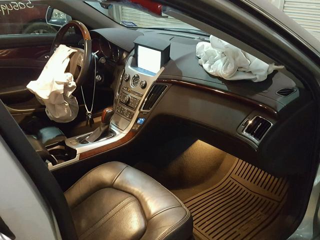 1G6DP5E31D0121903 - 2013 CADILLAC CTS PREMIU SILVER photo 5