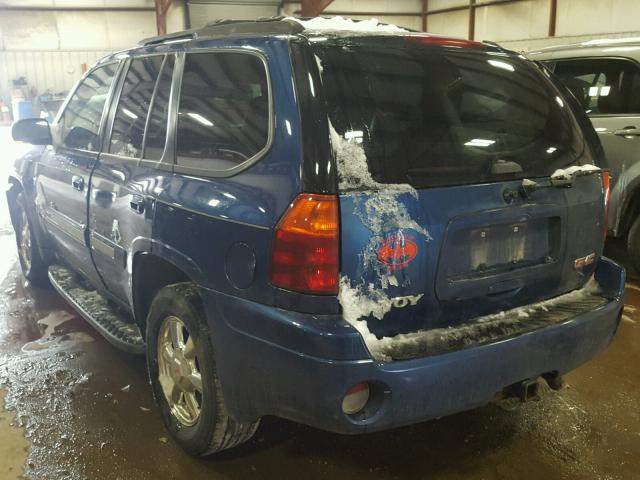 1GKDT13S852371323 - 2005 GMC ENVOY BLUE photo 3