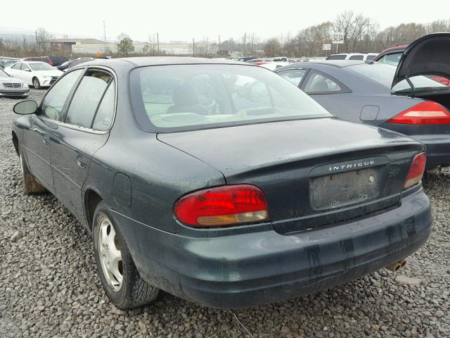 1G3WS52K6WF337956 - 1998 OLDSMOBILE INTRIGUE G GREEN photo 3