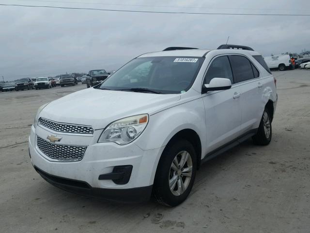 2CNALDEW8A6271845 - 2010 CHEVROLET EQUINOX LT WHITE photo 2