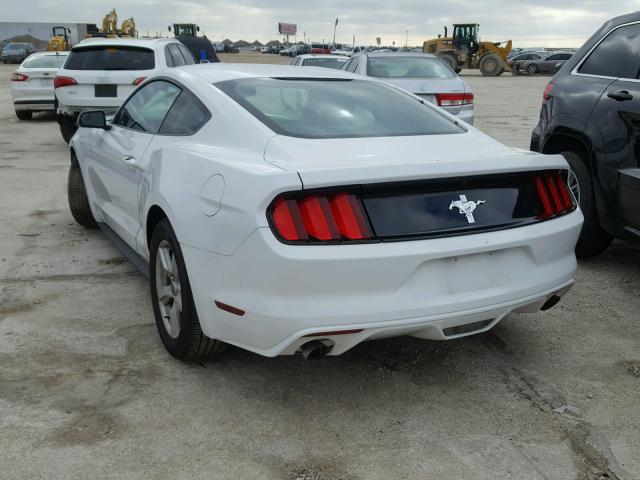 1FA6P8AM0H5226789 - 2017 FORD MUSTANG WHITE photo 3