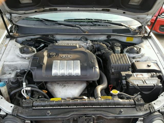 KNAGD126335244529 - 2003 KIA OPTIMA LX SILVER photo 7