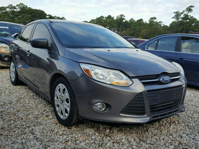 1FAHP3F21CL338010 - 2012 FORD FOCUS SE GRAY photo 1