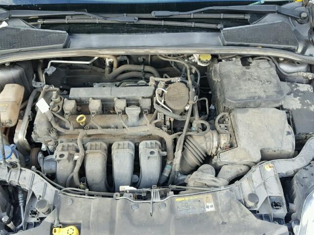 1FAHP3F21CL338010 - 2012 FORD FOCUS SE GRAY photo 7