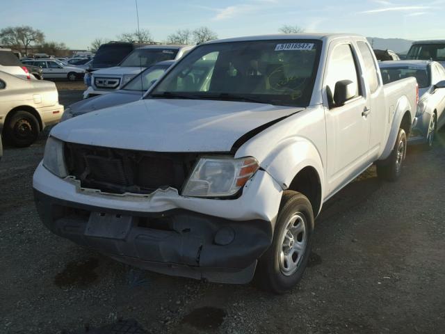 1N6BD0CT8CC471302 - 2012 NISSAN FRONTIER S WHITE photo 2