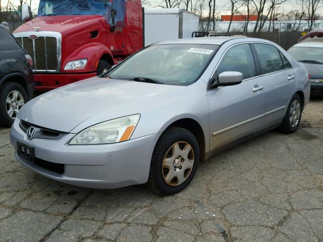 1HGCM56415A004148 - 2005 HONDA ACCORD LX SILVER photo 2