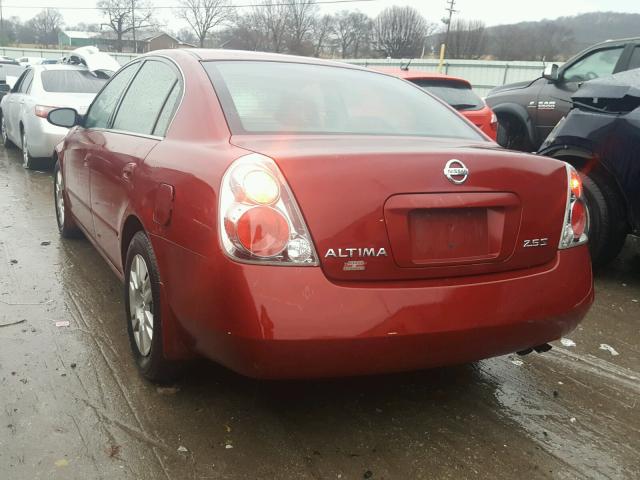 1N4AL11D06C248233 - 2006 NISSAN ALTIMA S RED photo 3