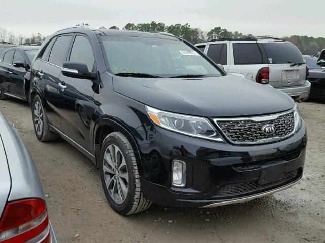 5XYKW4A71FG552202 - 2015 KIA SORENTO SX BLACK photo 1