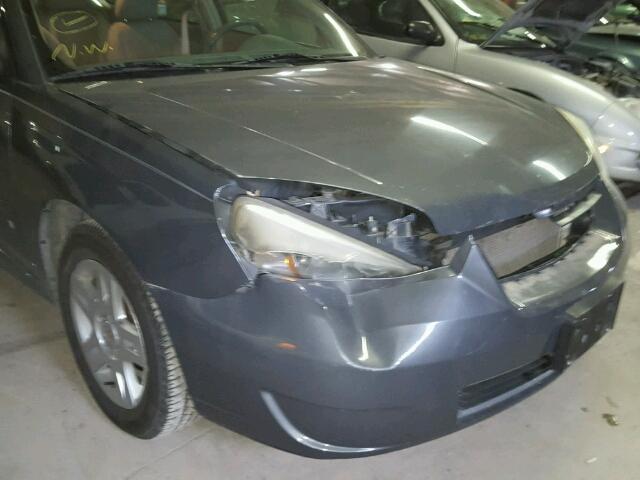 1G1ZT68NX7F135536 - 2007 CHEVROLET MALIBU MAX ნაცრისფერი ფოტო 9