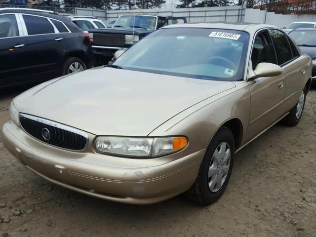 2G4WS52J041300280 - 2004 BUICK CENTURY CU TAN photo 2