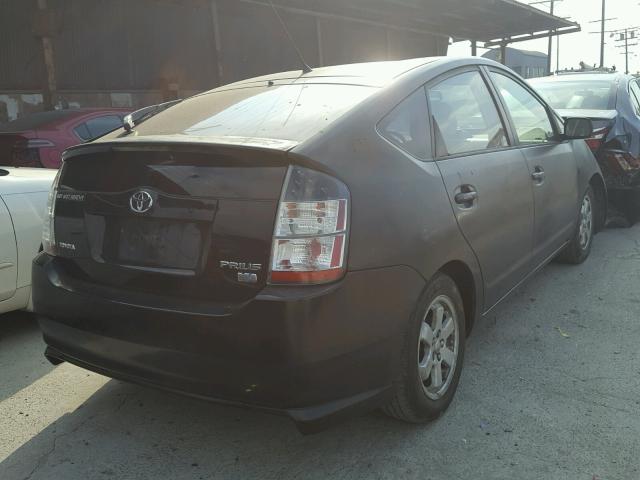 JTDKB20U453039679 - 2005 TOYOTA PRIUS BLACK photo 4