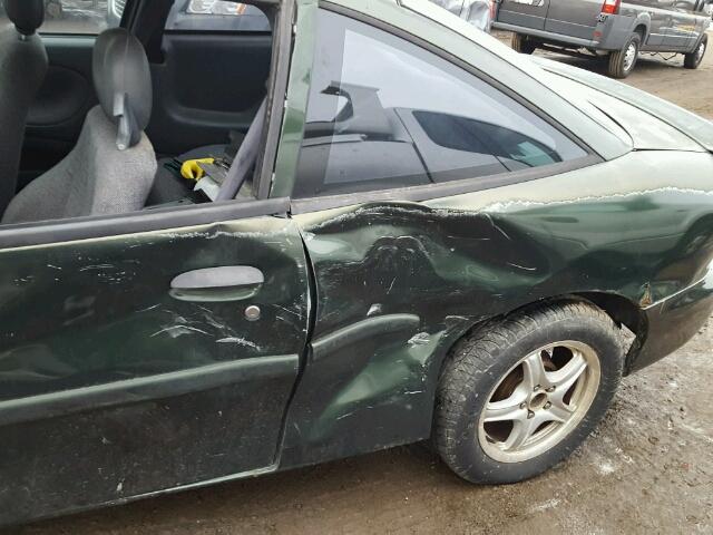 1G1JC1248Y7205577 - 2000 CHEVROLET CAVALIER GREEN photo 10