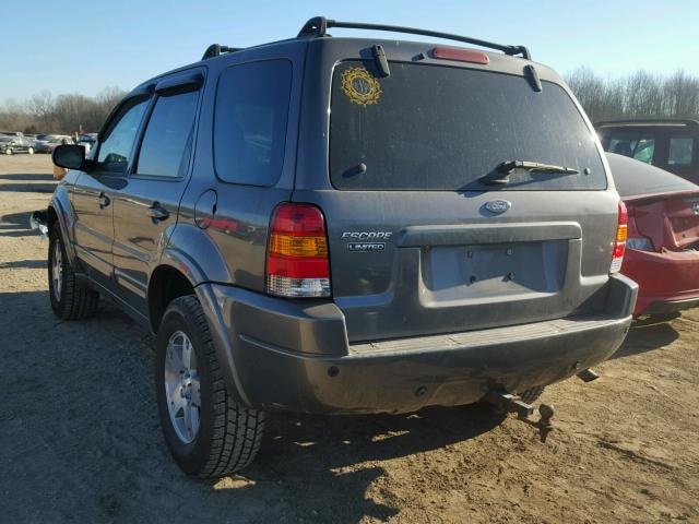 1FMCU94153KE19085 - 2003 FORD ESCAPE LIM GRAY photo 3