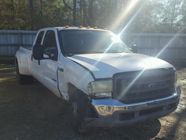 1FTWW32P73ED53802 - 2003 FORD F350 SUPER WHITE photo 1