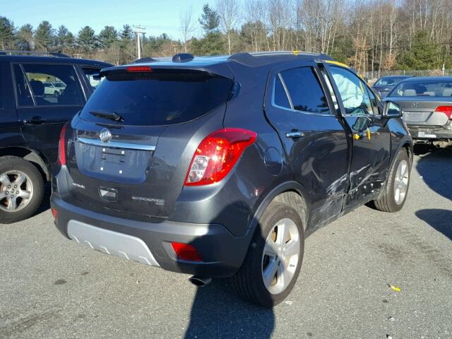 KL4CJESB9GB697473 - 2016 BUICK ENCORE GRAY photo 4