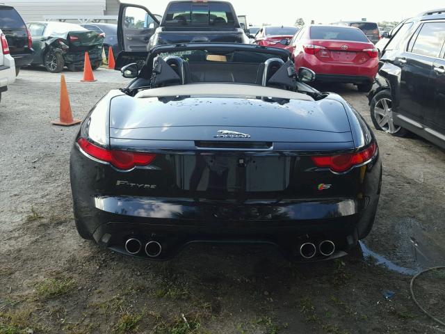 SAJWA6GL2EMK04245 - 2014 JAGUAR F-TYPE V8 BLACK photo 6