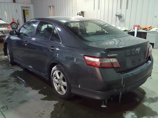 4T1BK46K87U524286 - 2007 TOYOTA CAMRY NEW GRAY photo 3