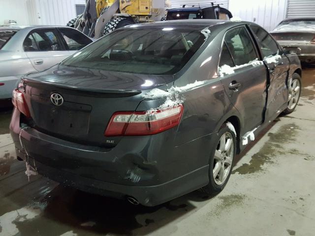 4T1BK46K87U524286 - 2007 TOYOTA CAMRY NEW GRAY photo 4