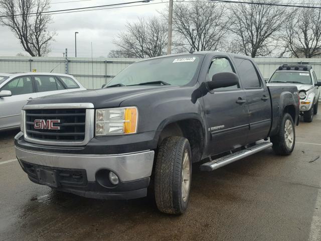 2GTEK13M171708860 - 2007 GMC NEW SIERRA BLACK photo 2