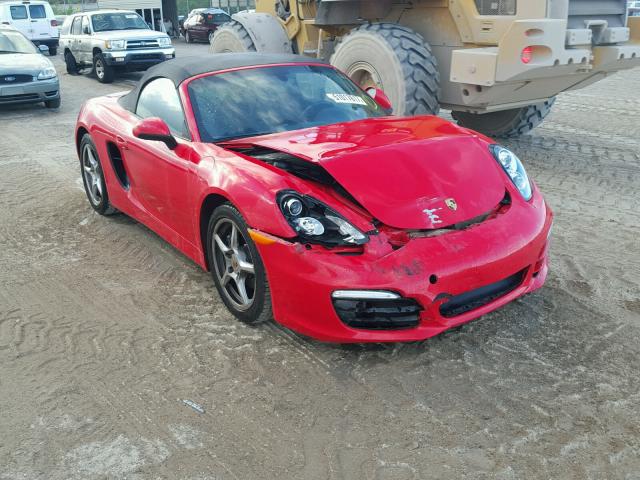 WP0CA2A86DS110216 - 2013 PORSCHE BOXSTER RED photo 1