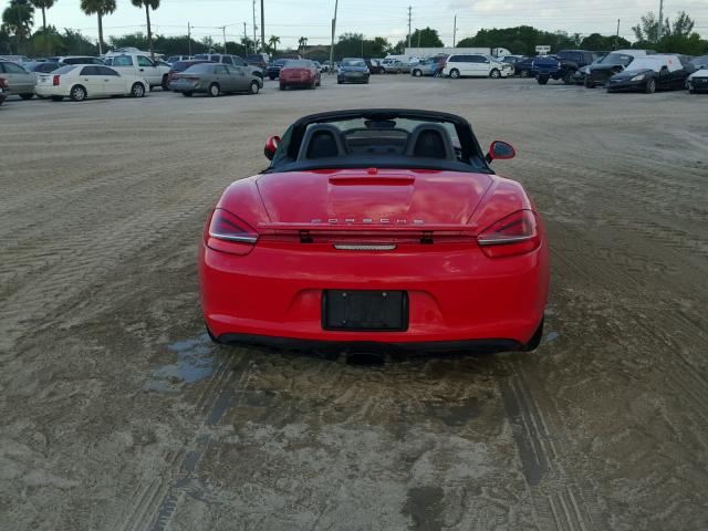 WP0CA2A86DS110216 - 2013 PORSCHE BOXSTER RED photo 6