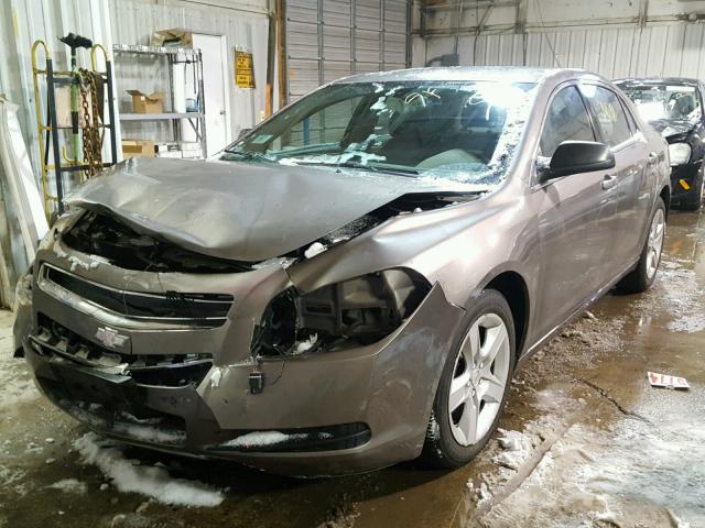 1G1ZB5E19BF185920 - 2011 CHEVROLET MALIBU LS TAN photo 2