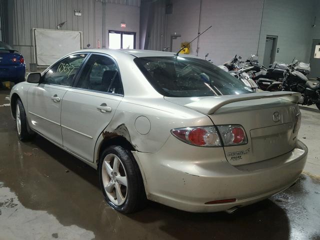 1YVHP80D765M46507 - 2006 MAZDA 6 S GOLD photo 3