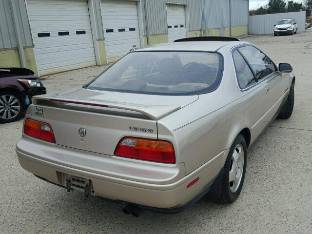 JH4KA8177PC002285 - 1993 ACURA LEGEND LS TAN photo 4