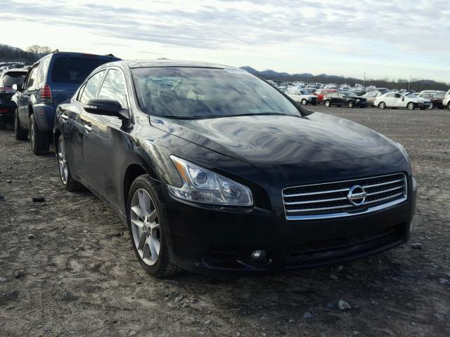 1N4AA5AP3BC865191 - 2011 NISSAN MAXIMA S BLACK photo 1