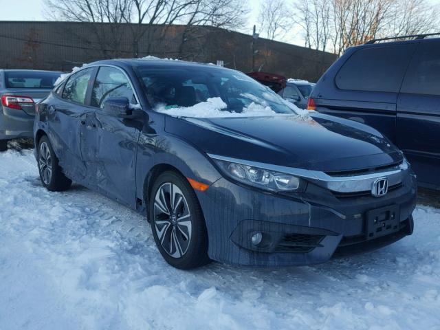 19XFC1F77HE209279 - 2017 HONDA CIVIC EXL ნაცრისფერი ფოტო 1