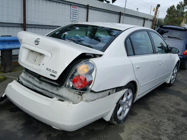 1N4BL11D52C213217 - 2002 NISSAN ALTIMA SE WHITE photo 4