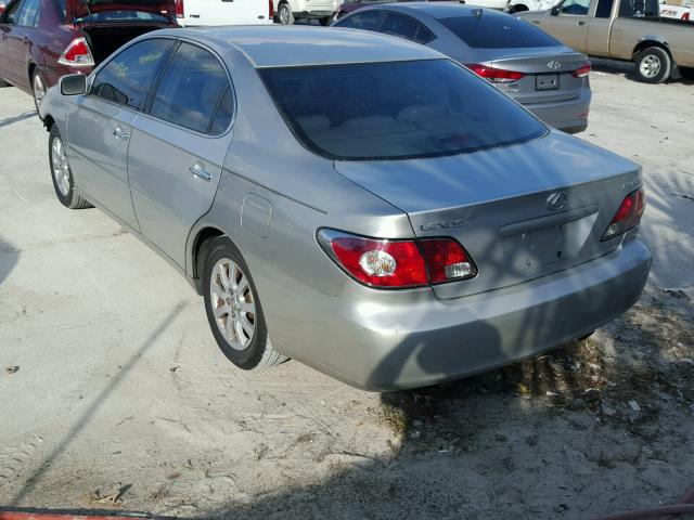 JTHBF30G020030073 - 2002 LEXUS ES 300 SILVER photo 3