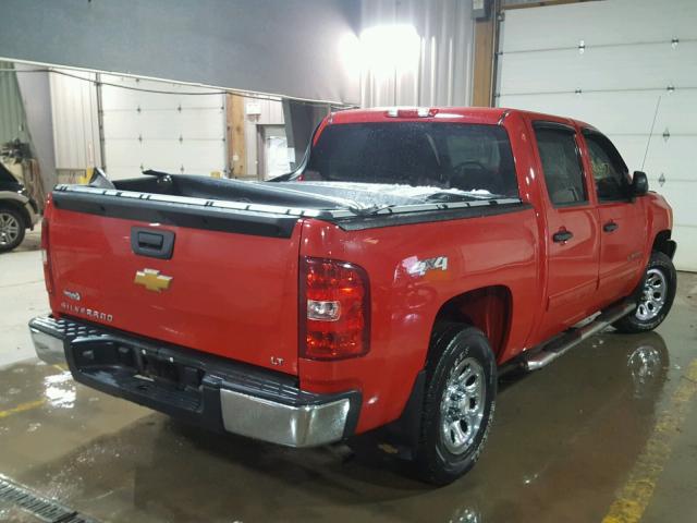 3GCPKSEA8DG381488 - 2013 CHEVROLET SILVERADO RED photo 4