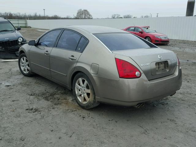 1N4BA41EX4C820359 - 2004 NISSAN MAXIMA SE BEIGE photo 3