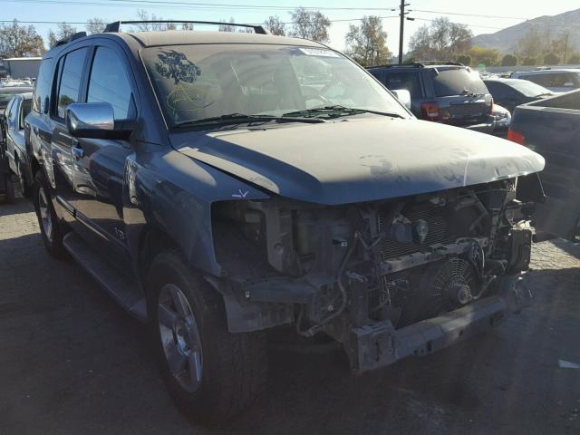 5N1AA08A27N709374 - 2007 NISSAN ARMADA SE CHARCOAL photo 1