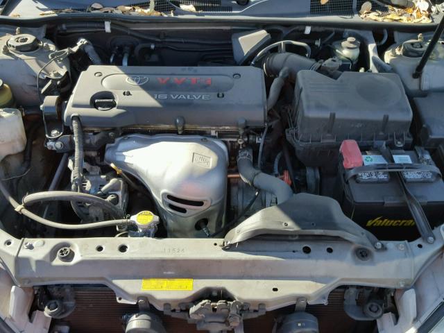 4T1BE32K62U103988 - 2002 TOYOTA CAMRY LE SILVER photo 7