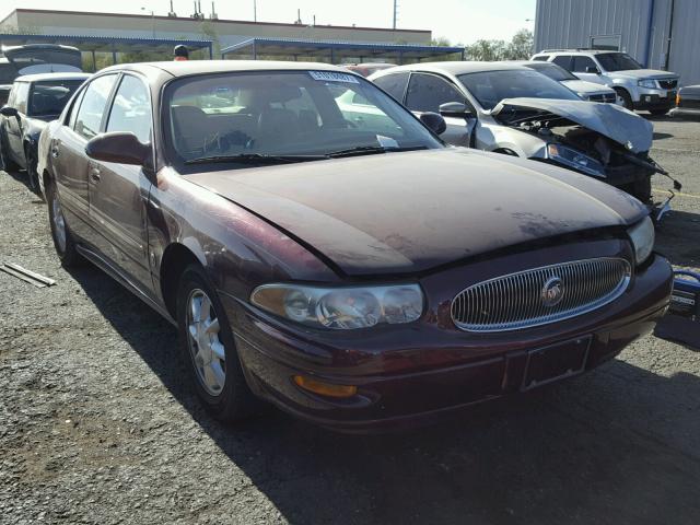 1G4HP54K844133476 - 2004 BUICK LESABRE CU BURGUNDY photo 1