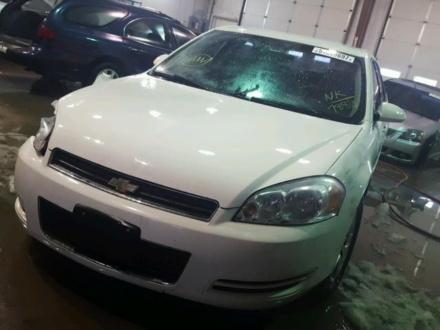 2G1WB58K469257886 - 2006 CHEVROLET IMPALA LS WHITE photo 2